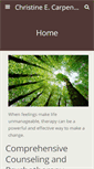Mobile Screenshot of drchristinecarpenter.com